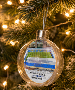 Wimbledon Around The Grounds Stadium Jumbo Christmas Bauble Tree Decoration - Image 2