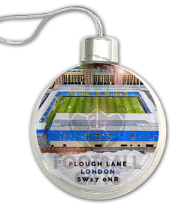 Wimbledon Around The Grounds Stadium Jumbo Christmas Bauble Tree Decoration - Image 3
