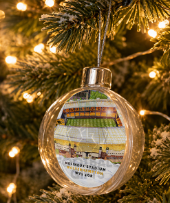 Wolves Around The Grounds Stadium Jumbo Christmas Bauble Tree Decoration - Image 2