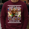 Santa Is A Bantam Bradford City Burgundy Christmas Jumper