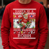 Santa Is A Robin Bristol City Red Christmas Jumper