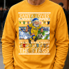 Santa Loves The Stags Mansfield Town Yellow Christmas Jumper