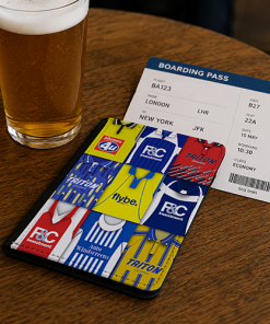 Birmingham City Classic Kit Montage Passport Holder Retro Shirt Montage - Image 2