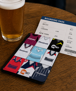 Bolton Classic Kit Montage Passport Holder Retro Shirt Montage - Image 2