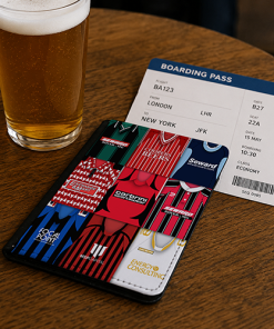 Bournemouth Classic Kit Montage Passport Holder Retro Shirt Montage - Image 2