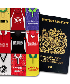 Bristol City Classic Kit Montage Passport Holder Retro Shirt Montage