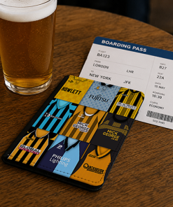 Cambridge United Classic Kit Montage Passport Holder Retro Shirt Montage - Image 2