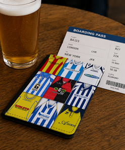 Colchester Utd Classic Kit Montage Passport Holder Retro Shirt Montage - Image 2