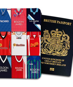 Crewe Classic Kit Montage Passport Holder Retro Shirt Montage