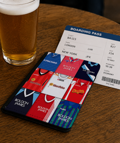 Crewe Classic Kit Montage Passport Holder Retro Shirt Montage - Image 2