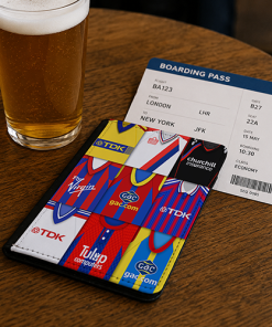 Crystal Palace Classic Kit Montage Passport Holder Retro Shirt Montage - Image 2