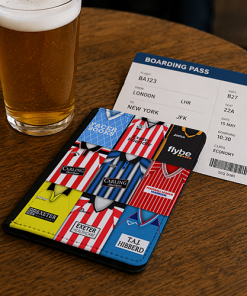 Exeter City Classic Kit Montage Passport Holder Retro Shirt Montage - Image 2