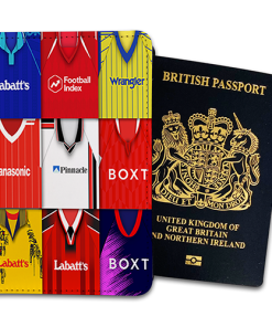Nottingham Forest Classic Kit Montage Passport Holder Retro Shirt Montage