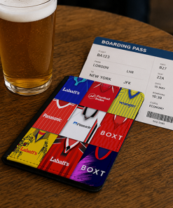 Nottingham Forest Classic Kit Montage Passport Holder Retro Shirt Montage - Image 2