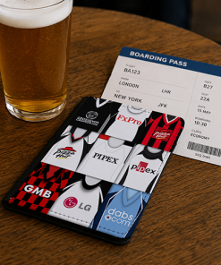 Fulham Classic Kit Montage Passport Holder Retro Shirt Montage - Image 2