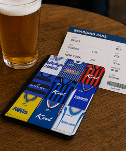 Gillingham Classic Kit Montage Passport Holder Retro Shirt Montage - Image 2