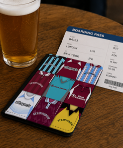 Hearts Classic Kit Montage Passport Holder Retro Shirt Montage - Image 2