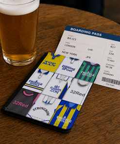 Leeds Utd Classic Kit Montage Passport Holder Retro Shirt Montage - Image 2