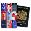 Lincoln City Classic Kit Montage Passport Holder Retro Shirt Montage