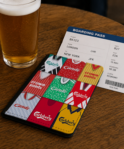 Liverpool Classic Kit Montage Passport Holder Retro Shirt Montage - Image 2