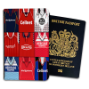 Middlesbrough Classic Kit Montage Passport Holder Retro Shirt Montage