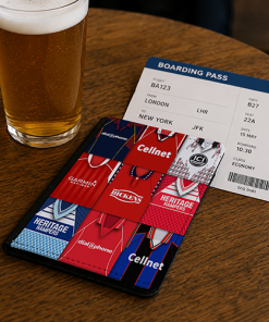Middlesbrough Classic Kit Montage Passport Holder Retro Shirt Montage - Image 2