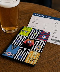 Newcastle Classic Kit Montage Passport Holder Retro Shirt Montage - Image 2