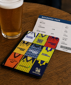 Oxford United Classic Kit Montage Passport Holder Retro Shirt Montage - Image 2