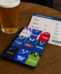 Peterborough Classic Kit Montage Passport Holder Retro Shirt Montage - Image 2
