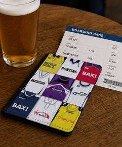 Preston Classic Kit Montage Passport Holder Retro Shirt Montage - Image 2
