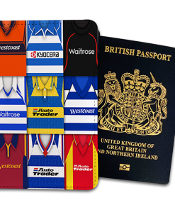 Reading Classic Kit Montage Passport Holder Retro Shirt Montage