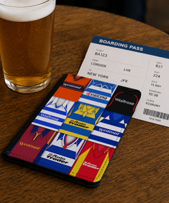 Reading Classic Kit Montage Passport Holder Retro Shirt Montage - Image 2