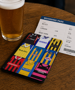 Shrewsbury Town Classic Kit Montage Passport Holder Retro Shirt Montage - Image 2
