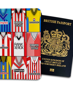 Southampton Classic Kit Montage Passport Holder Retro Shirt Montage