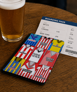 Southampton Classic Kit Montage Passport Holder Retro Shirt Montage - Image 2