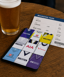 Spurs Classic Kit Montage Passport Holder Retro Shirt Montage - Image 2