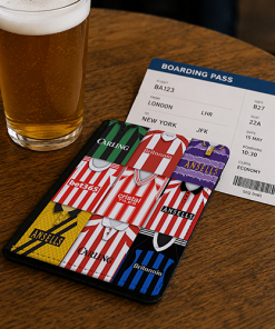 Stoke City Classic Kit Montage Passport Holder Retro Shirt Montage - Image 2