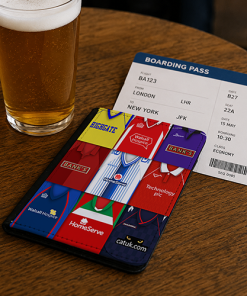Walsall Classic Kit Montage Passport Holder Retro Shirt Montage - Image 2