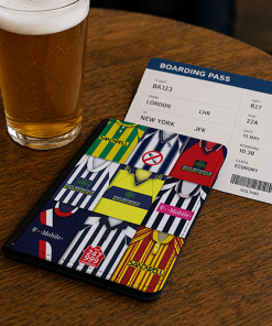 West Brom Classic Kit Montage Passport Holder Retro Shirt Montage - Image 2