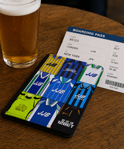 Wigan Athletic Classic Kit Montage Passport Holder Retro Shirt Montage - Image 2