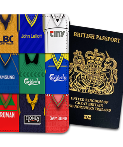 Wimbledon Classic Kit Montage Passport Holder Retro Shirt Montage