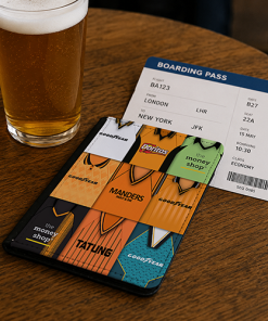 Wolves Classic Kit Montage Passport Holder Retro Shirt Montage - Image 2