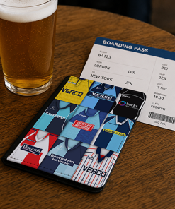 Wycombe Classic Kit Montage Passport Holder Retro Shirt Montage - Image 2