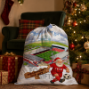 Aberdeen Santa Stop Here Christmas Santa Sack