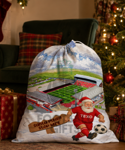 Aberdeen Santa Stop Here Christmas Santa Sack