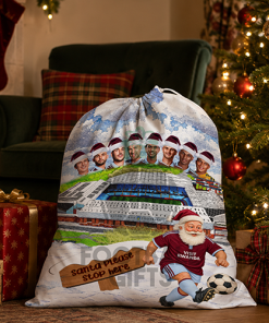 Aston Villa Santa Stop Here Christmas Santa Sack