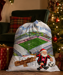 Bournemouth Santa Stop Here Christmas Santa Sack