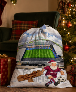 Burnley Santa Stop Here Christmas Santa Sack