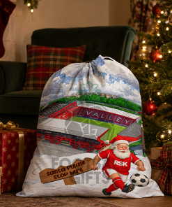Charlton Athletic Santa Stop Here Christmas Santa Sack