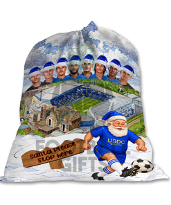 Chelsea Santa Stop Here Christmas Santa Sack - Image 2